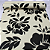 Papel de Parede Floral Tons de Creme e Preto Rolo com 10 Metros - Imagem 6