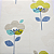 Papel de Parede Floral com Fundo Off White Rolo com 10 Metros - Imagem 1
