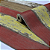Papel de Parede Madeira Tons de Vermelho e Amarelo Rolo com 10 Metros - Imagem 5