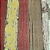 Papel de Parede Madeira Tons de Vermelho e Amarelo Rolo com 10 Metros - Imagem 1