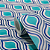 Papel de Parede Geométrico em Tons de Azul Rolo com 10 Metros - Imagem 5