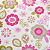 Papel de Parede Floral Tons de Rosa Rolo com 10 Metros - Imagem 1