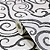 Papel de Parede Arabesco Preto e Branco Rolo com 10 Metros - Imagem 5