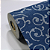 Papel de Parede Texturizado Tom de Azul Escuro Rolo com 10 Metros - Imagem 2