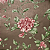 Papel de Parede Floral em Tons de Marrom e Rosa Rolo com 10 Metros - Imagem 1