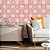 Papel de Parede Floral Colorido Rolo com 10 Metros - Imagem 1