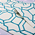 Papel de Parede Geométrico Tons de Azul e Branco Rolo com 10 Metros - Imagem 5