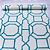 Papel de Parede Geométrico Tons de Azul e Branco Rolo com 10 Metros - Imagem 7