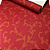 Papel de Parede Folhagens Tons Vermelho e Dourado Rolo com 10 Metros - Imagem 5