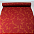 Papel de Parede Folhagens Tons Vermelho e Dourado Rolo com 10 Metros - Imagem 6