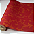 Papel de Parede Folhagens Tons Vermelho e Dourado Rolo com 10 Metros - Imagem 3