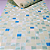 Papel de Parade Importado Pastilhas Verde e Azul com 10 Metros - Imagem 3