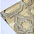 Papel de Parede Importado Geométrico Dourado 10 Metros - Imagem 9