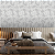 Papel de Parede Arabesco Cinza Luxo 10 Metros - Imagem 1