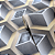 Papel de Parede 3D Geométrico - Imagem 9