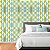 Papel de Parede Adesivo Geométrico Triângulos Verde Menta Vinílico Impermeável 5MX45CM - Imagem 6