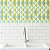 Papel de Parede Adesivo Geométrico Triângulos Verde Menta Vinílico Impermeável 5MX45CM - Imagem 7