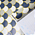 KIT 3 rolos Papel Adesivo Geométrico Azul - Imagem 8