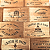 Papel de Parede Madeira Marrom Paris Rolo com 10 Metros - Imagem 1