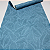 Papel de Parede Folhagem fundo Azul 10 Metros - Imagem 2