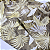 Papel de Parede Folhagens fundo Marrom 10 Metros - Imagem 5