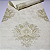 Papel de Parede Arabesco fundo Bege 10 Metros - Imagem 2
