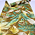 Papel de Parede Folhagem fundo Marrom Escuro 10 Metros - Imagem 2