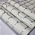 Papel de Parede Geométrico fundo Branco detalhe Prateado 10 Metros - Imagem 4