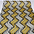 Papel de Parede Geométrico Amarelo Cinza e Branco 10 Metros - Imagem 3