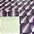 Papel de Parede Geométrico Roxo Importado Luxo 15 Metros Lavável para Residencial e Comercial - Imagem 1