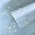 Papel de parede Céu Estrelado Azul Bebê Importado Luxo 15 Metros - Imagem 4