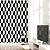 Papel de Parede Adesivo Geométrica Hexágono Preto&Branco Vinílico Impermeável 5MX45CM - Imagem 5