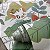 Papel de Parede Moana Verde Importado, Vinilico , Lavavel 10 Metros - Imagem 1