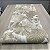 Papel de Parede Folhagem Tropical Bege Areia Dourado Importado 53cm x 10m - Imagem 2