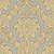 Papel de Parede Vinílico - EPP III - Medalhão - fendi e dourado - Imagem 1