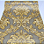 Papel de Parede Floral em Tons de Dourado Rolo com 10 Metros - Imagem 3