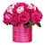 Rosas Pink - 01 Pacote com 20 unidades - Escolha o tamanho abaixo: - Imagem 17