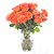Rosas Laranja - Pacote com 20 unidades - Escolha o tamanho abaixo: - Imagem 6