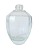 FRASCO RETRÔ TRANSPARENTE 250ML R28 - Imagem 1