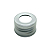 TAMPA METAL R24 PRATA C/ FURO - Imagem 1