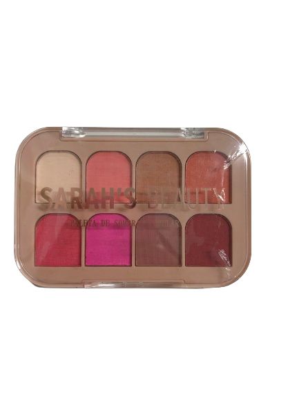 Paleta de Sombras Popular Cor B - Sarah's Beauty