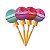 Gloss Pirulito Que Bate Bate Rosa Pink - Mia Teen - Imagem 1