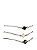 Kit 3 Pares Pulseiras Trevo - Imagem 1