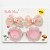 Óculos de Sol + Presilha Infantil Rosa - Imagem 1