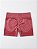 Short Canelado Vermelho - Imagem 1