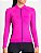 Camisa Ciclismo Poli Core Fem. Longa Pink - Imagem 1