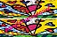 ROMERO BRITTO FAIXA LATERAL 001 9 CM - Imagem 1