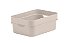 CAIXA ORGANIZADORA CUBE MINI BEGE - Imagem 1