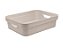 CAIXA ORGANIZADORA CUBE P BEGE - Imagem 1