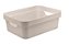 CAIXA ORGANIZADORA CUBE M BEGE - Imagem 1